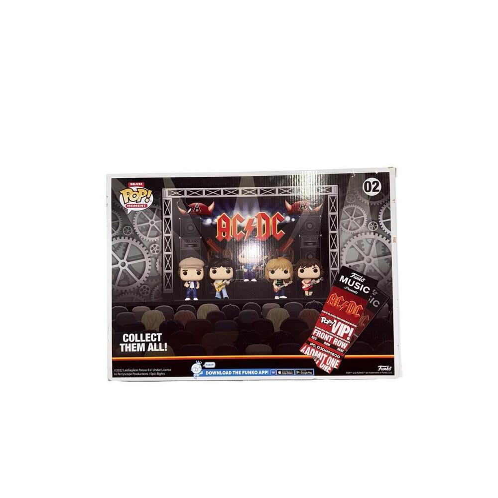 Funko Pop! Rocks AC/DC in Concert 5-Pack Exclusive Vaulted New ** - Picture 2 of 2
